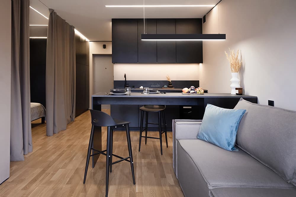 Studio 40m2 in Kyjiw