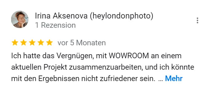 Bewertungen über Alina Gremmelspacher